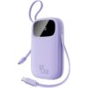 Batterie Externe Baseus 20 000 mAh 45W - Charge Rapide Bidirectionnelle, 4 Ports, Sécurité Avancée